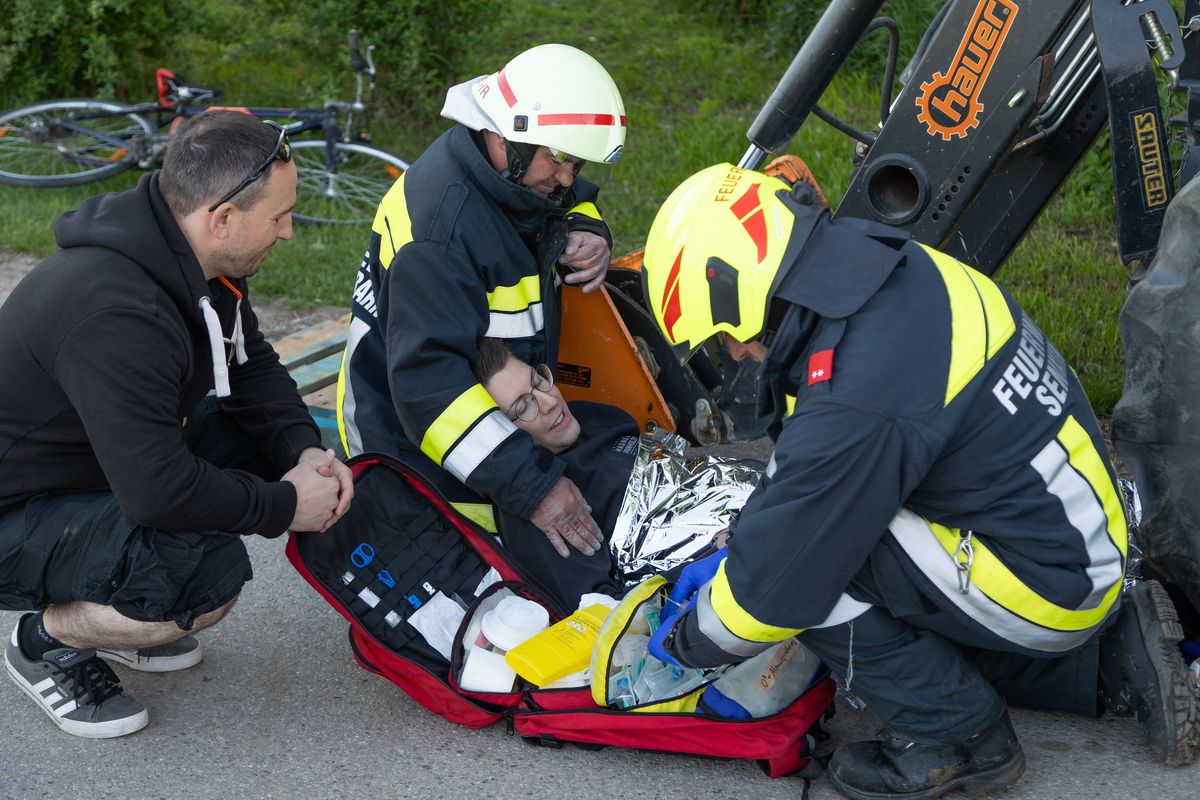 Einsatzübung in Untermallebarn