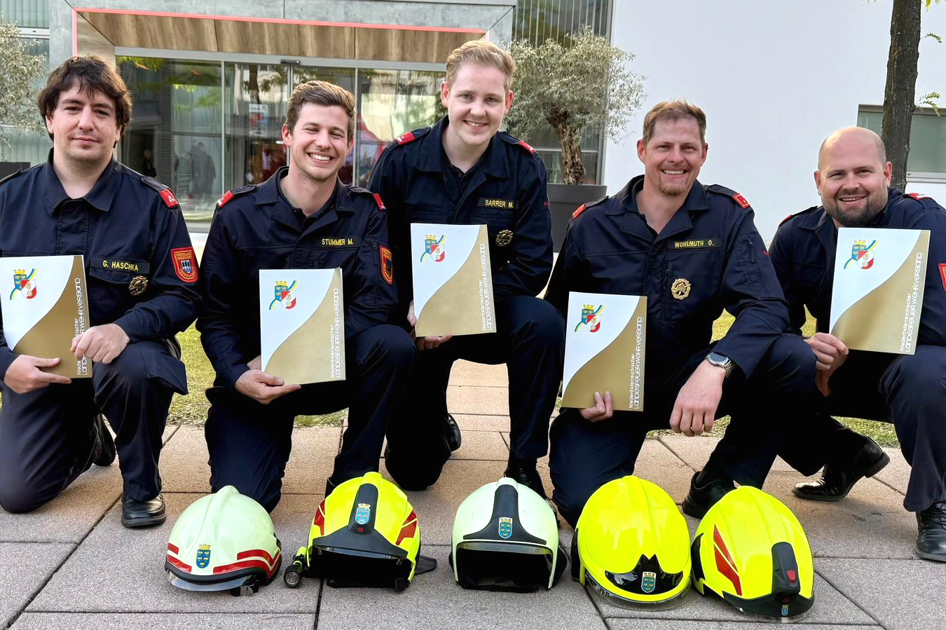5 neue ‚Feuerwehrmaturanten‘ aus dem Bezirk Korneuburg