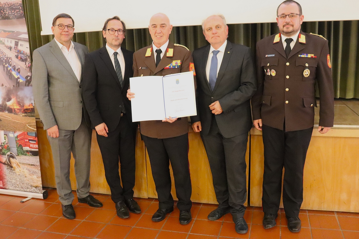 Abschnittsfeuerwehrtag des Abschnittes Korneuburg in Hagenbrunn