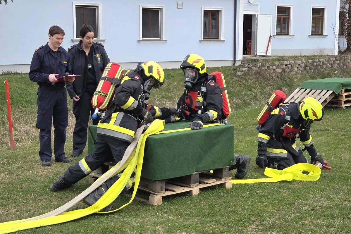 Ausbildungsprüfung Atemschutz in Silber