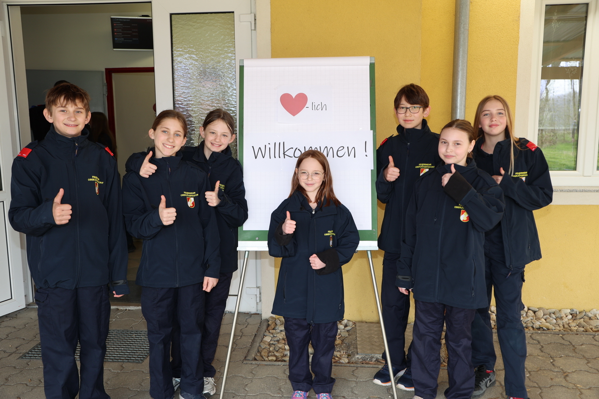 Wissenstest der Feuerwehrjugend in Oberzögersdorf