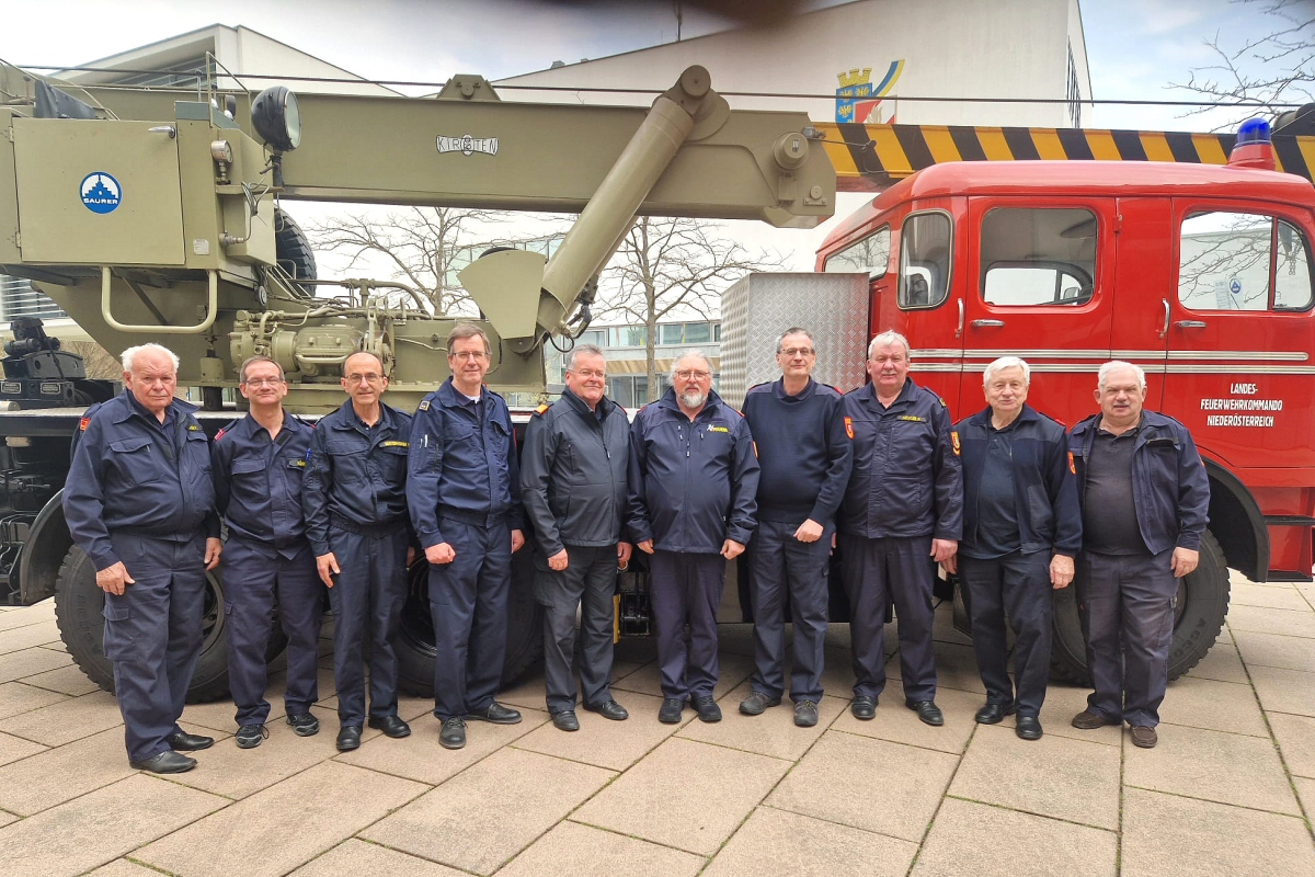 Fortbildung Feuerwehrgeschichte im FSZ Tulln