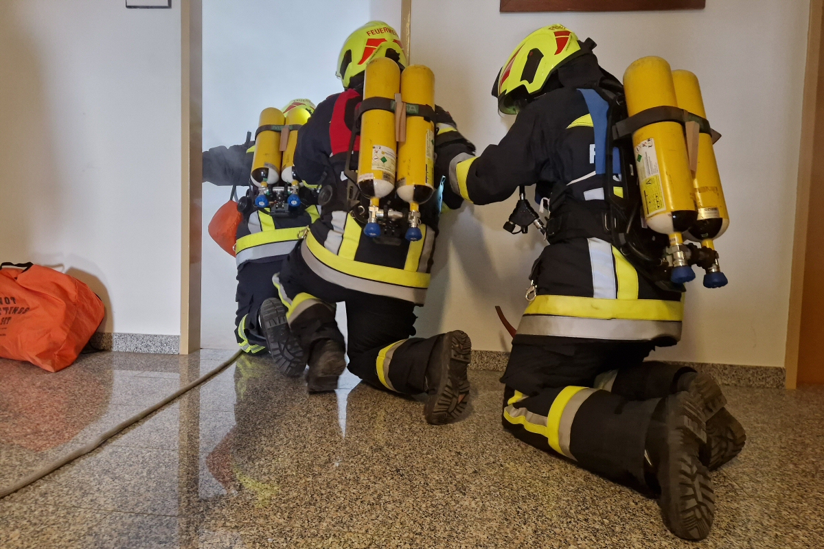 Ausbildungsprüfung Atemschutz in Senning