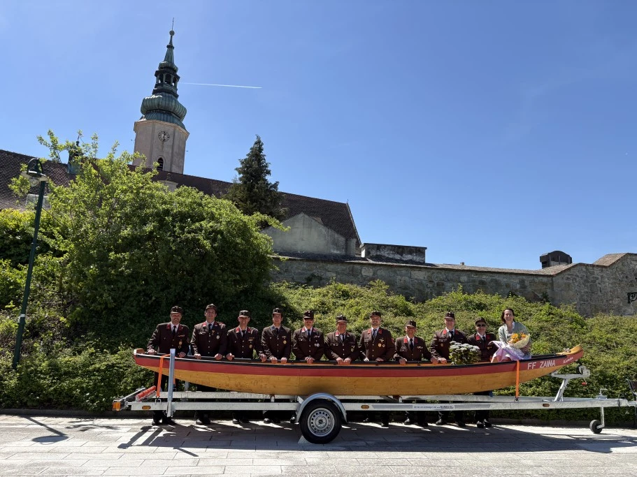 Florianifeier in Hausleiten mit Fahrzeugsegnung und Zillensegnung 
