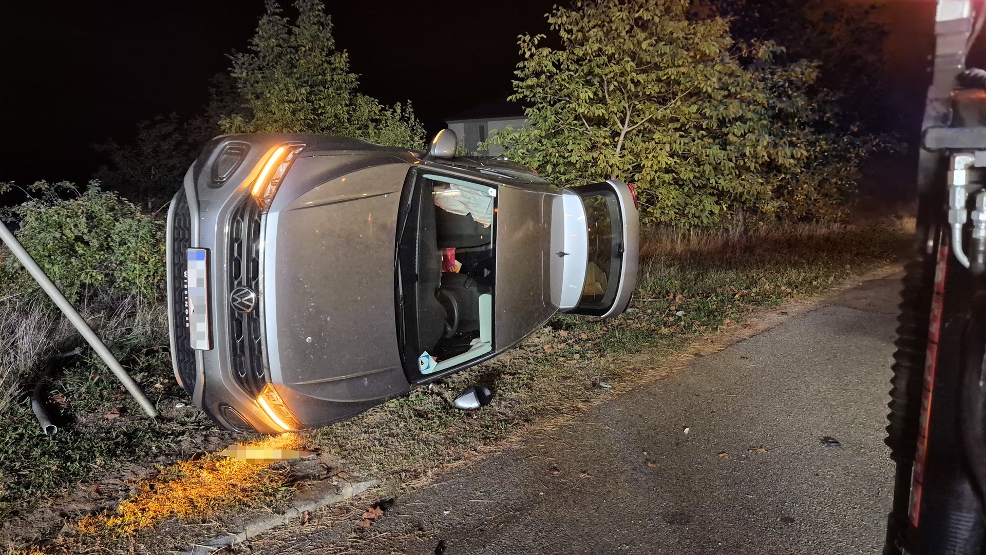 Verkehrsunfall auf der L3114 bei Seyring